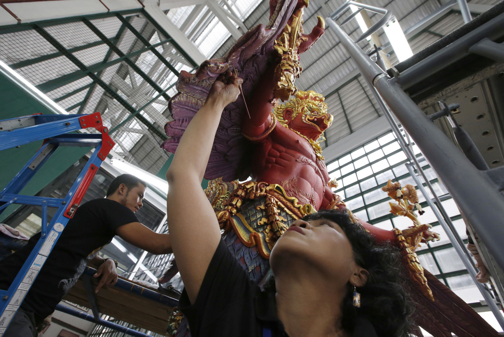 Thailand Royal Funeral Prep Photo Gallery